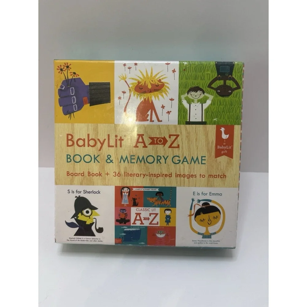 BabyLit A to Z Book & Memory Game NEW!